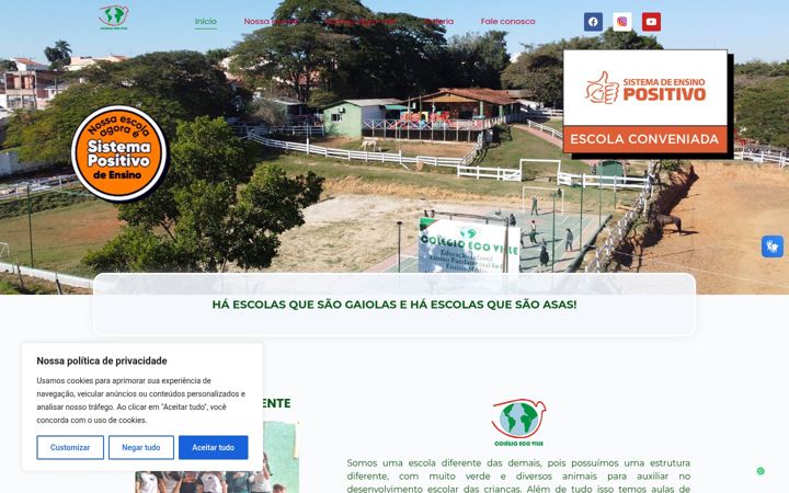 Posnetek zaslona colegioecoville.com.br