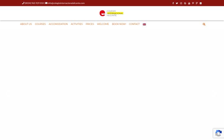 Screenshot of colegiointernacionalalicante.com