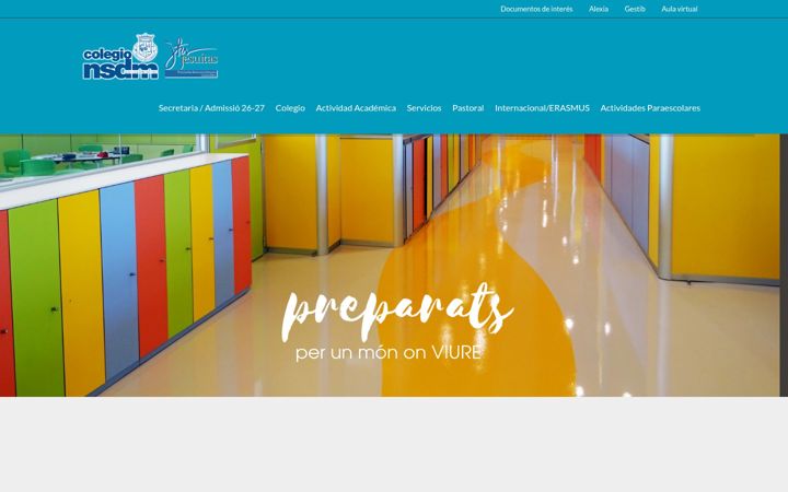 Screenshot of colegiomontesion.es