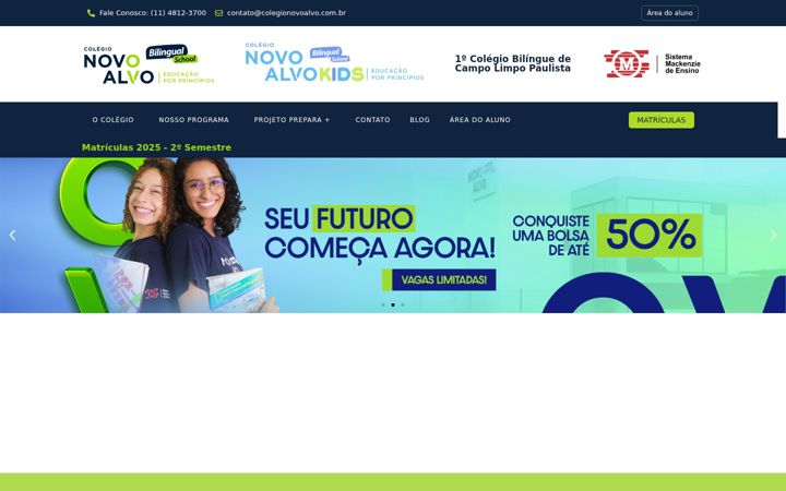 Képernyőkép: colegionovoalvo.com.br