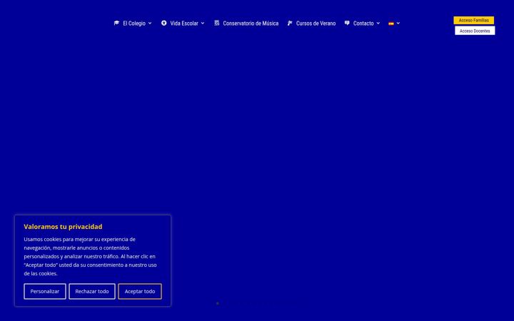 Screenshot of colegiosanjose.net