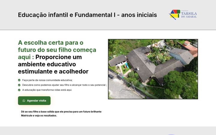 Screenshot ta' colegiotarsilaaruja.com.br