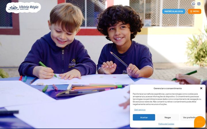 Screenshot ta' colegiovitoriaregia.com.br