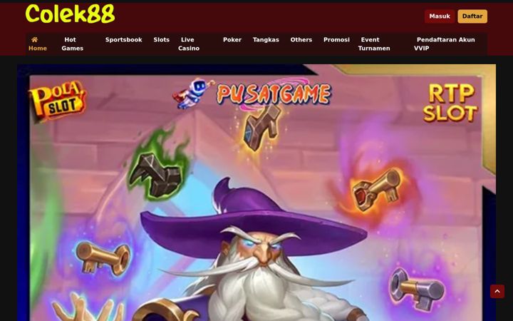 Screenshot of colek88.org