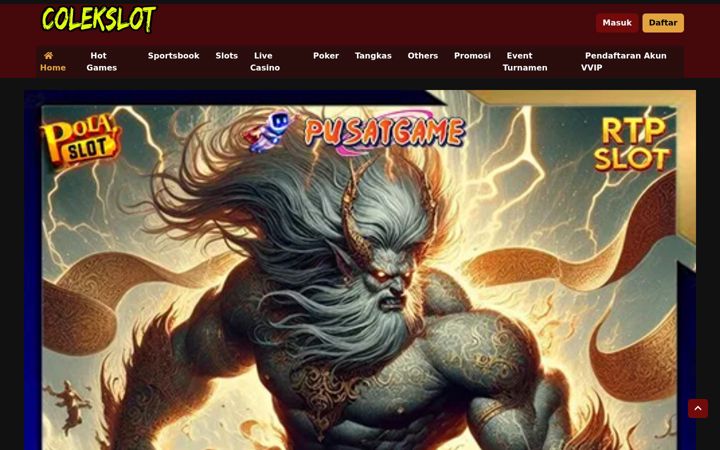 Screenshot of colekslot.net