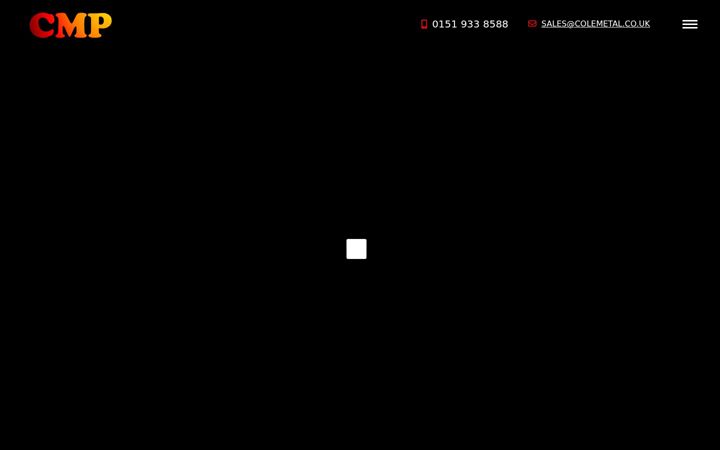 Screenshot of colemetal.co.uk