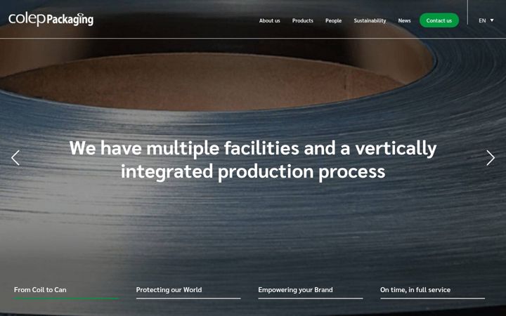 Screenshot of colep-pk.com