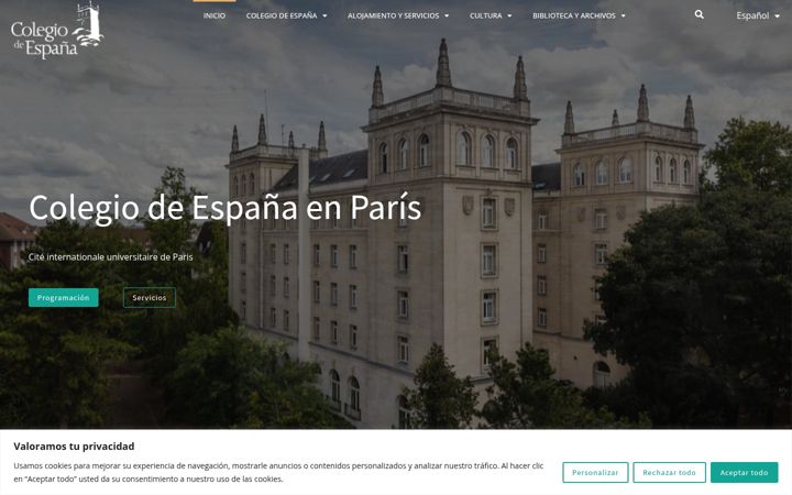 Screenshot of colesp.org