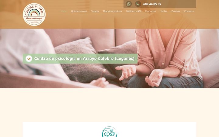 Screenshot of coletasyverdi.com