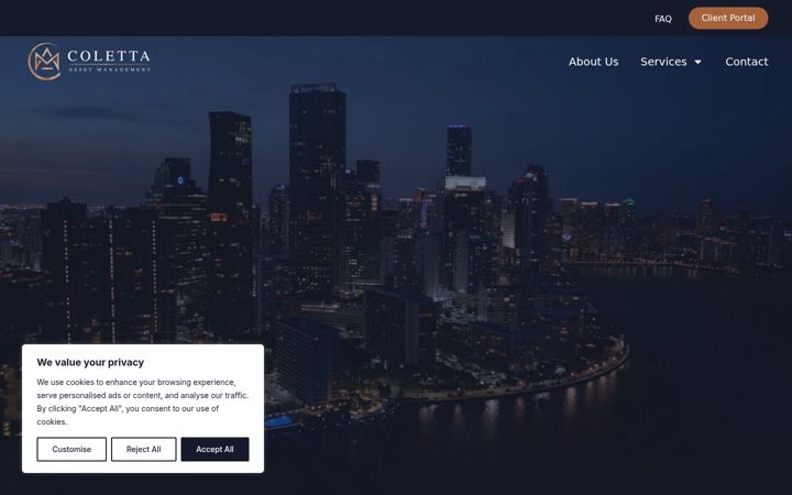 Screenshot of colettaam.com