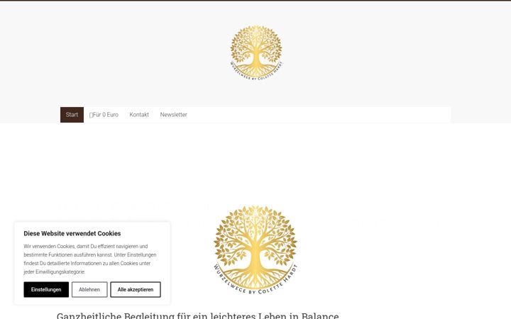 Screenshot of colette-hardt.de