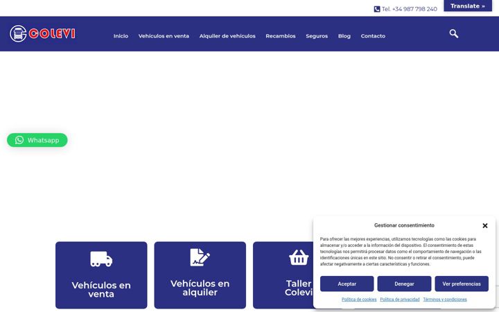 Képernyőkép: colevi.es