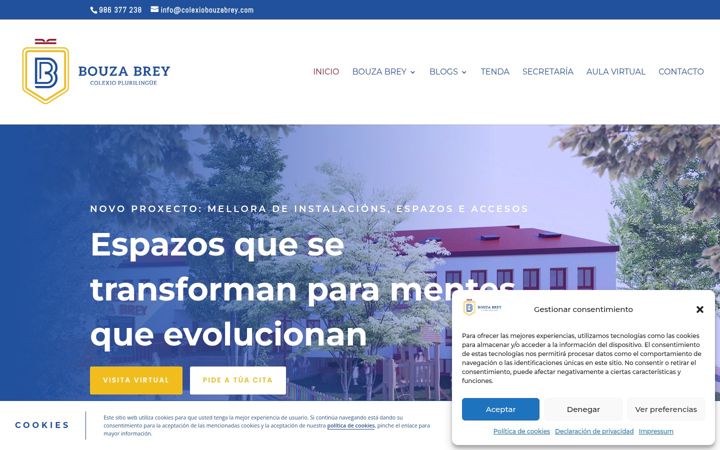 Screenshot of colexiobouzabrey.com