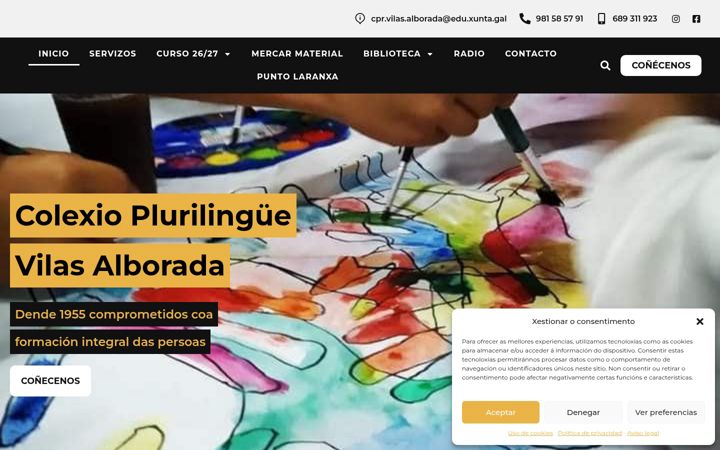 Képernyőkép: colexiovilasalborada.es
