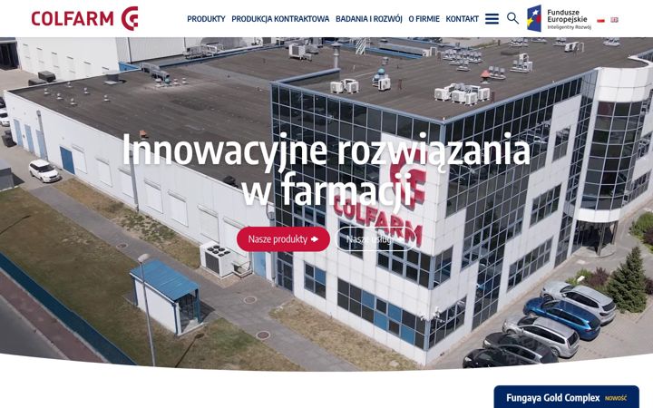 Screenshot of colfarm.pl