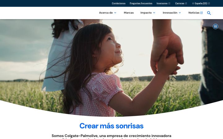 Screenshot of colgate-palmolive.es