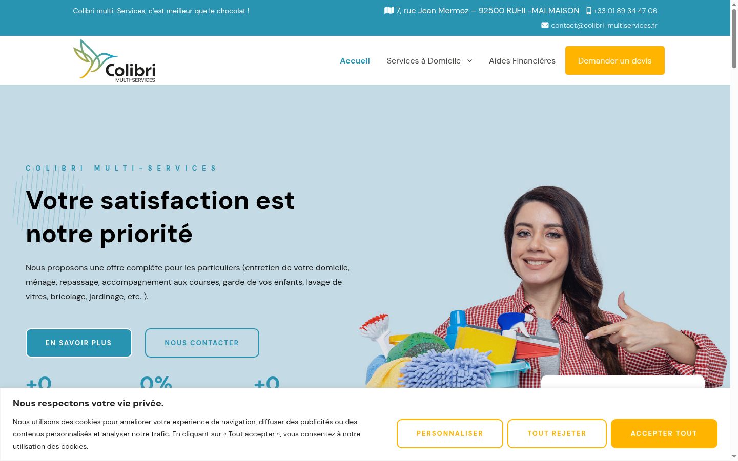 Ekraanipilt nõusolekubännerist, mida näidati enne mis tahes suhtlust