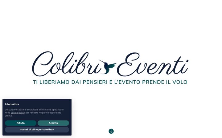Screenshot of colibrieventi.com