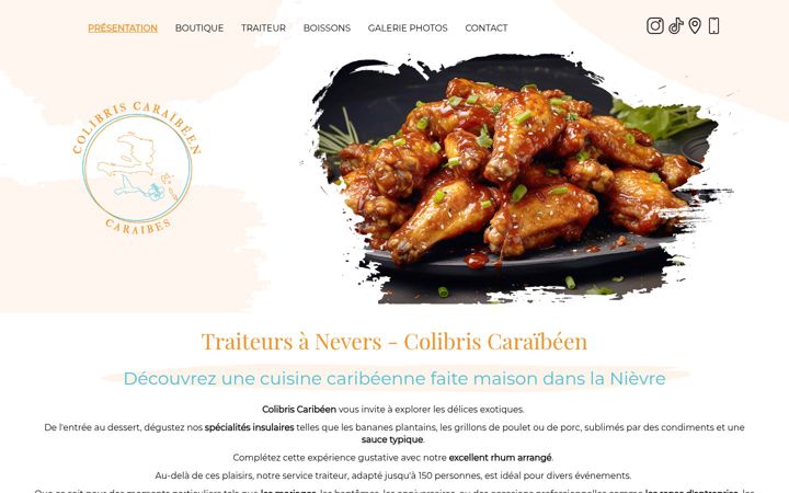 Screenshot di colibris-caraibeen.fr