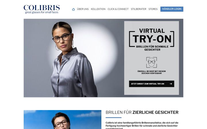 Screenshot of colibris.eu