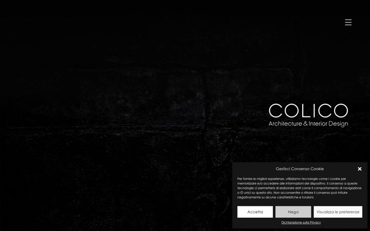 Screenshot of colicoarchitecture.it