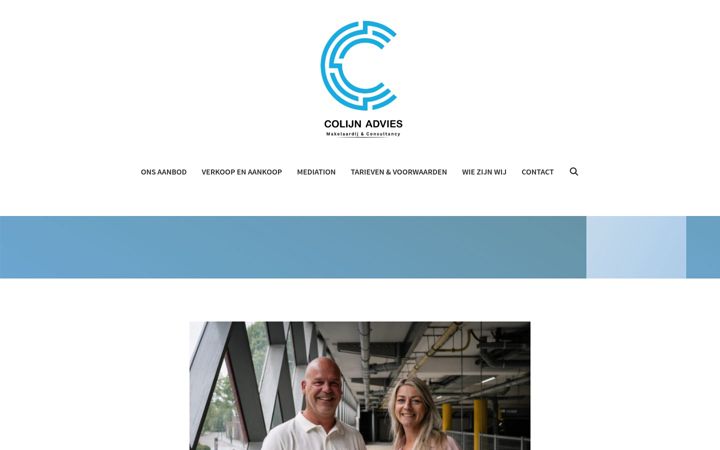 Screenshot of colijnadvies.nl