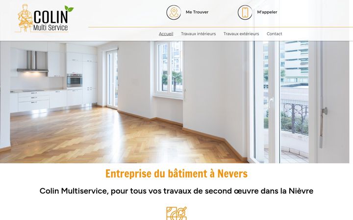 Screenshot of colin-multiservice.fr