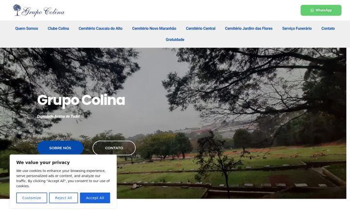 Screenshot van colinacotia.com.br