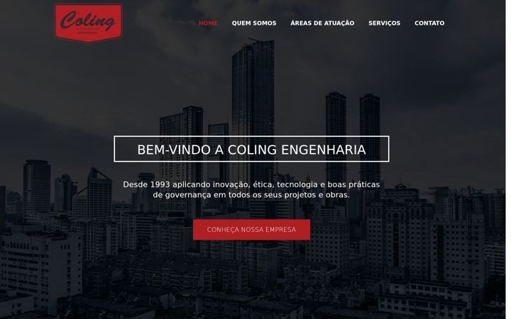 Screenshot van coling.com.br