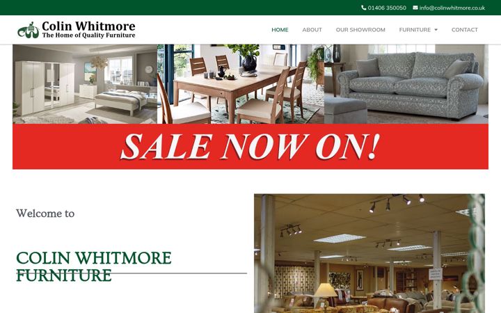 Screenshot of colinwhitmore.co.uk