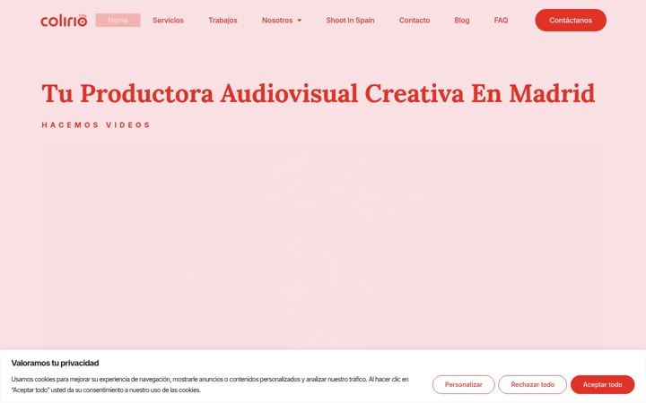 Screenshot of coliriofilms.com