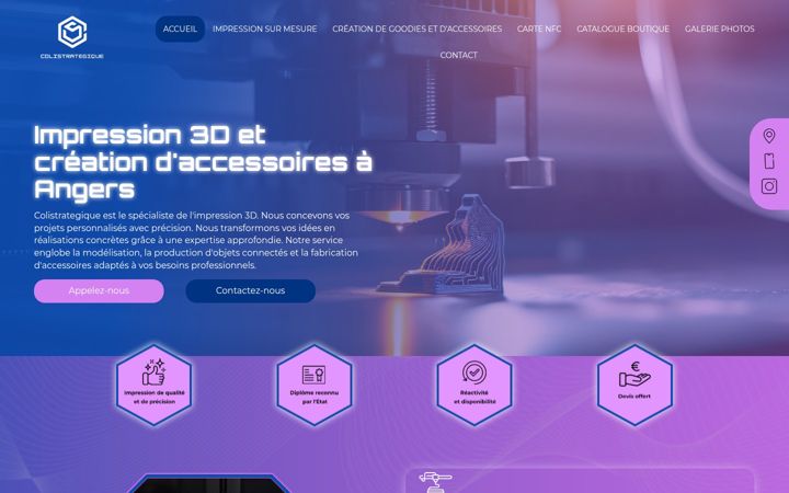 Screenshot of colistrategique-3d.fr