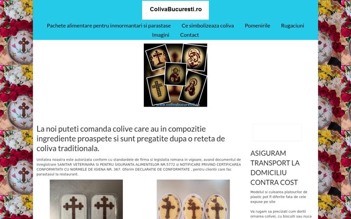 Screenshot of colivabucuresti.ro