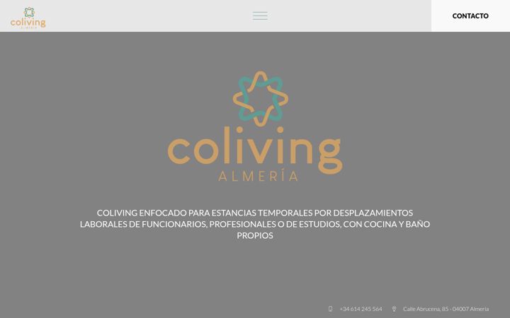 Screenshot of coliving-almeria.com