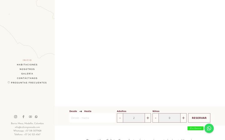 Screenshot of colivingranada.com