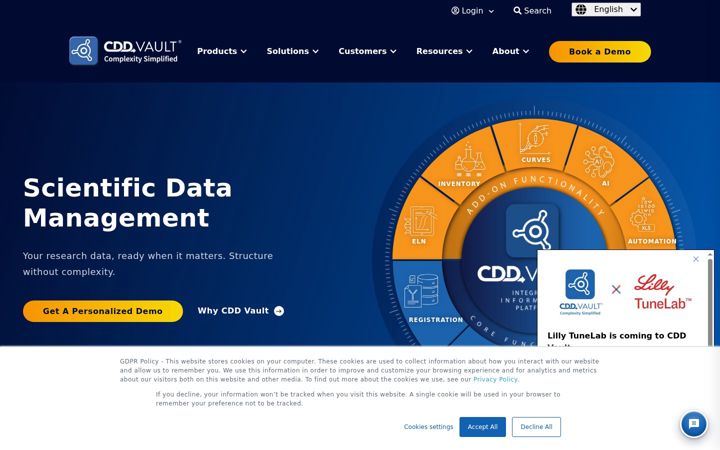 Screenshot of collaborativedrug.com