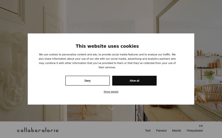 Skærmbillede af collaboratorio.fi