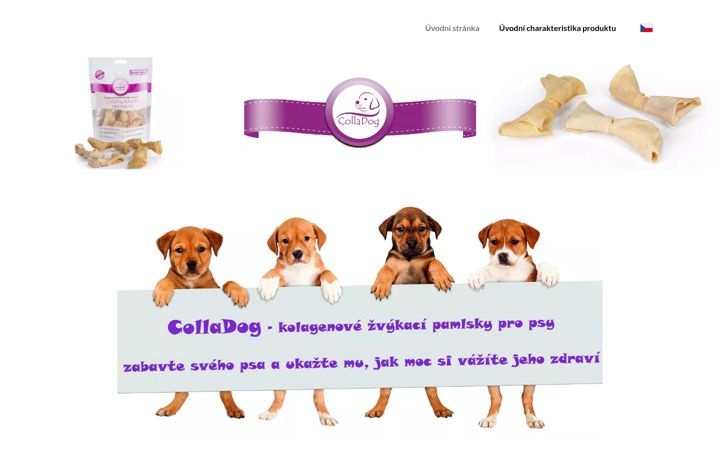 Snimka zaslona za colladog.cz