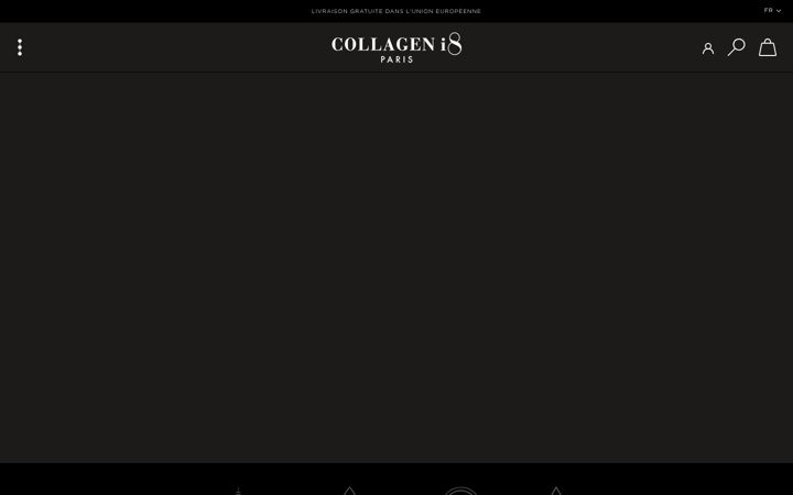 Capture d'écran de collageni8.com