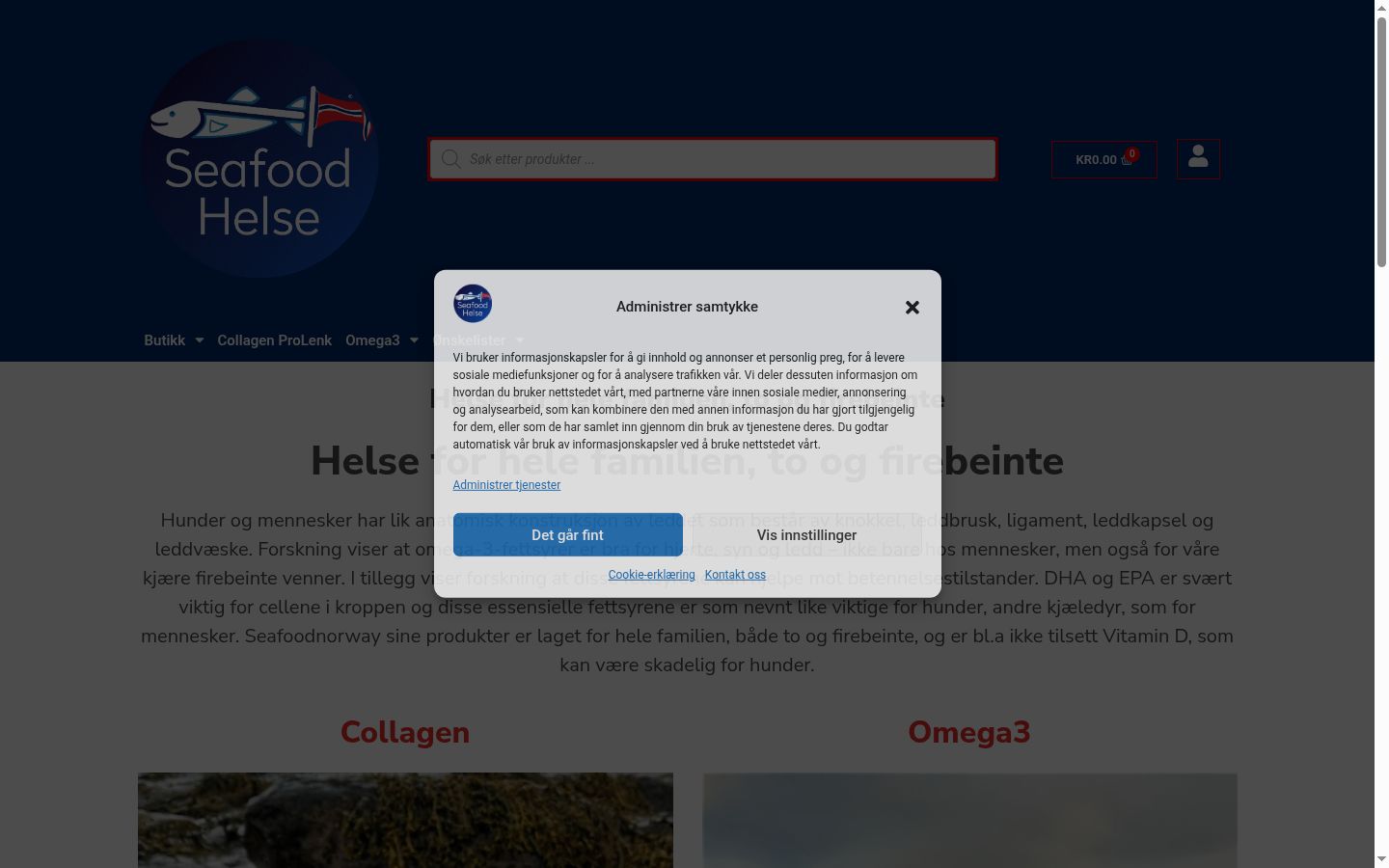 Sutikimo reklamjuostės, rodytos prieš bet kokią sąveiką, ekrano kopija