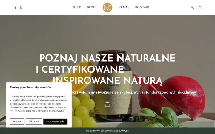 Screenshot of collagenshop.pl