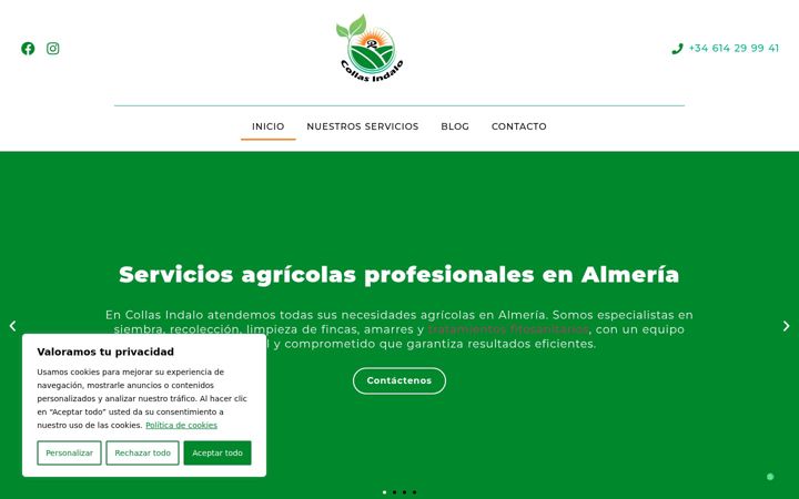 Screenshot of collasindalo.es