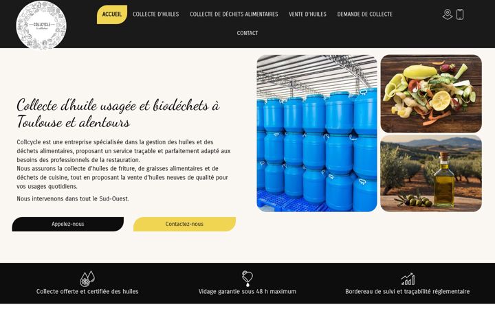 Skjermbilde av collcycle.fr