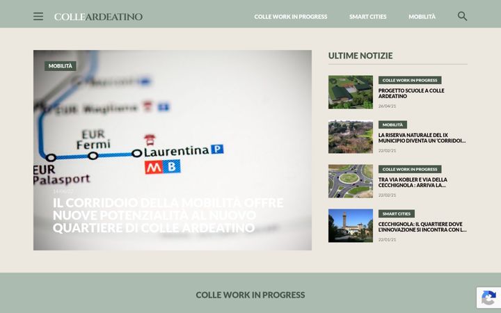 Screenshot of colleardeatino.com
