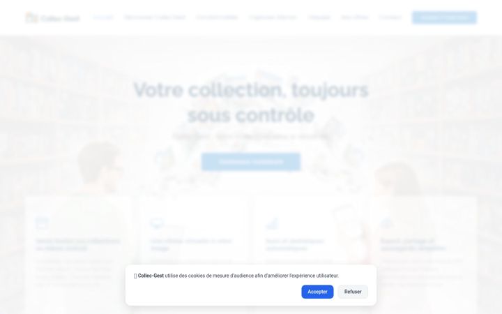 Screenshot of collec-gest.com
