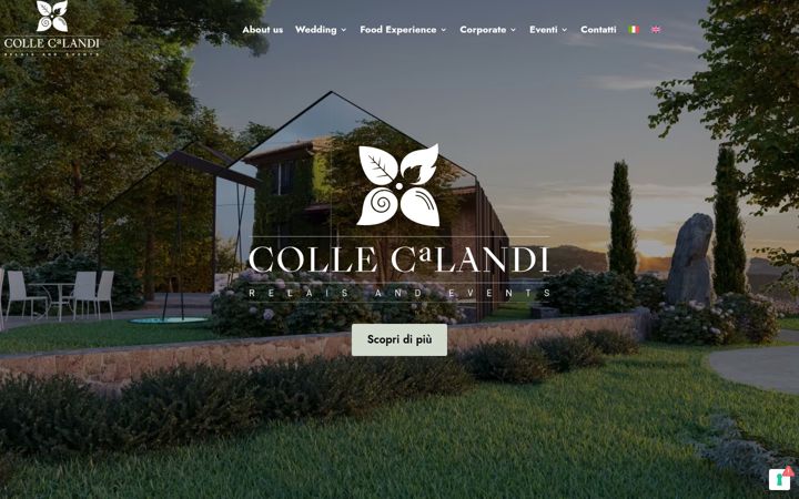 Screenshot of collecalandi.com