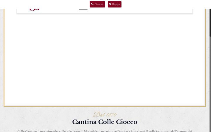 Screenshot of colleciocco.it