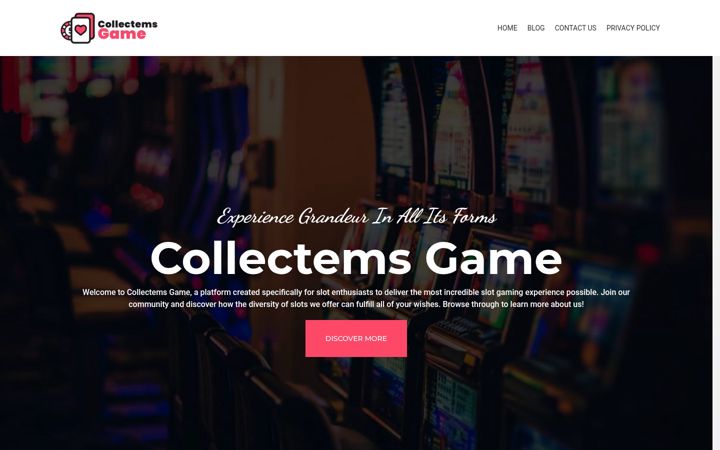 Screenshot of collectemsgame.com