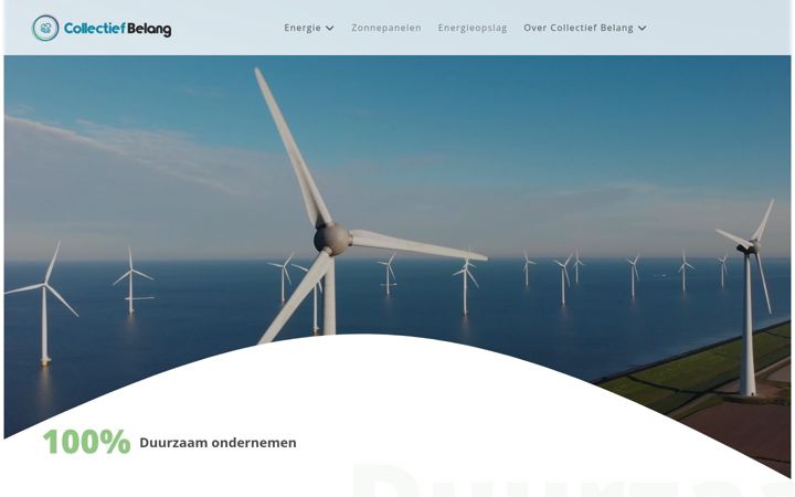 Screenshot of collectief-belang.nl
