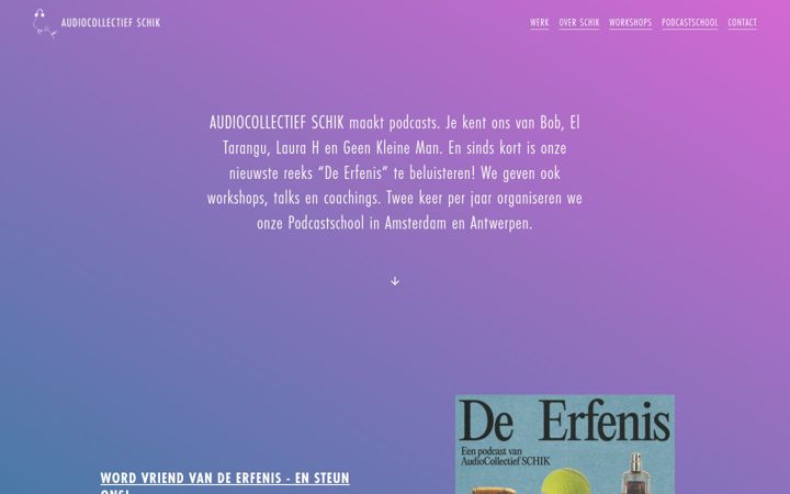 Screenshot of collectiefschik.com